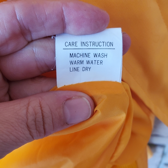 Turtle Bay Jacket Yellow Size Large Vintage - Picture 7 of 8